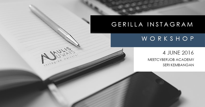 Ultimate Gerilla Instagram Workshop